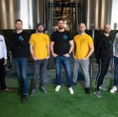 All seven of the Seven Bro7hers brewery (Photo: Jon Super Photo)