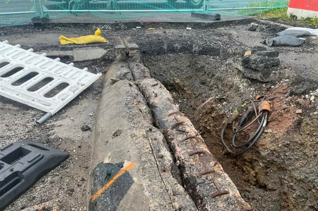 Some of the works on Waterloo Street in Oldham