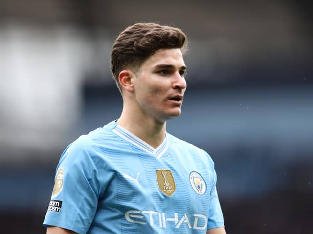 Julian Alvarez has been linked with a move to Atletico Madrid and PSG.