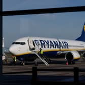 Ryanair has cancelled 100 flights from several UK airports including Birmingham and Manchester due to “inexplicable” EU strikes. (Photo: AFP via Getty Images)