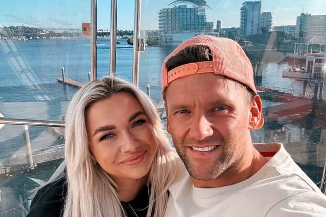 Jessie Hallett and Lloyd Rowlands who are set to travel around Australia.