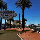 The famous Las Vegas sign. 