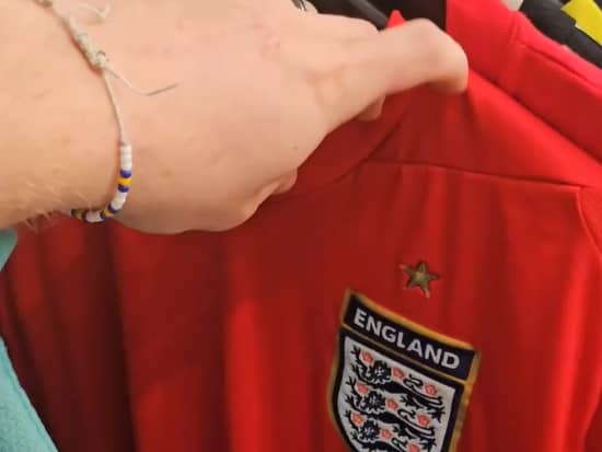 Looking through shirts in the Northern Quarter trying to get the right fit - and price