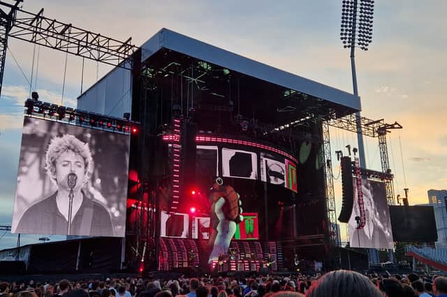 Green Day at Emirates Old Trafford 