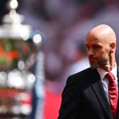 Manchester United's Dutch manager Erik ten Hag