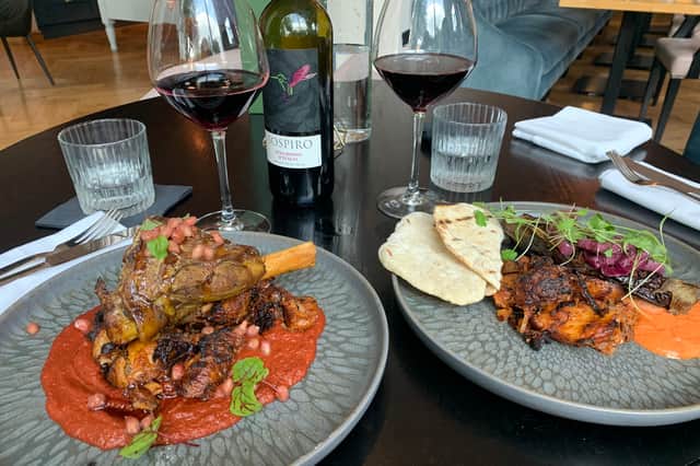 Some of the food and drink we got stuck into as part of Embankment Kitchen's new summer menu.