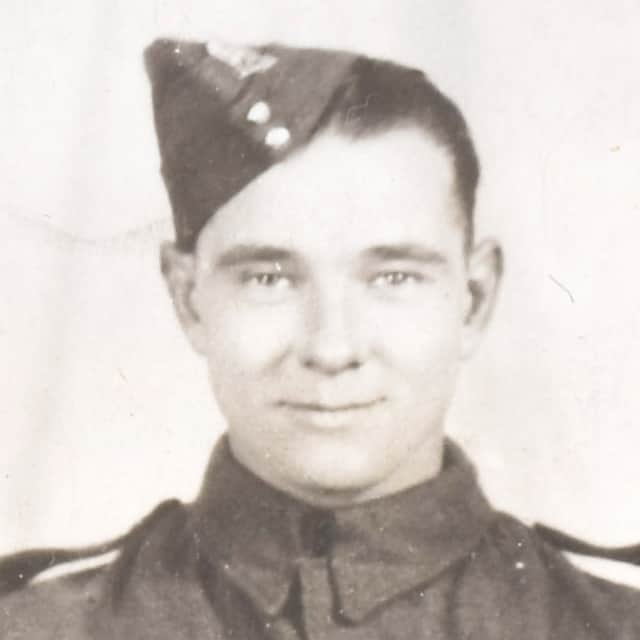 SAS Corporal Kenneth Bateman whose medals are up for auction.