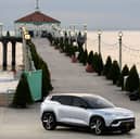 Fisker Ocean electric vehicle.