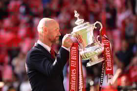 Erik ten Hag has won two trophies in two season at Manchester United