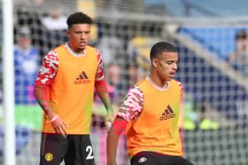 Jadon Sancho and Mason Greenwood could both leave Manchester United before Monday