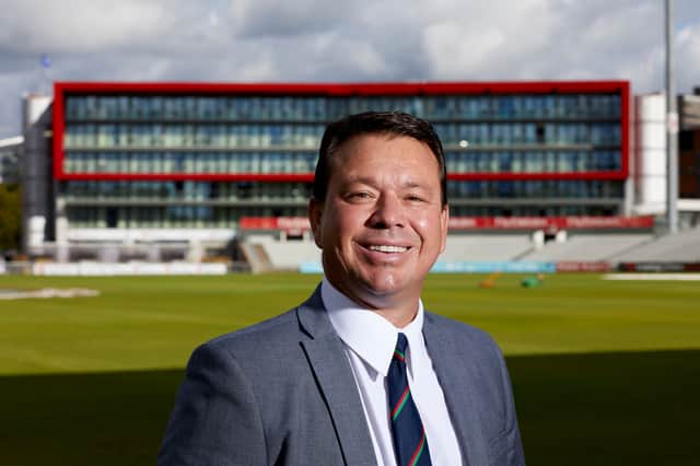 Warren Hegg at Emirates Old Trafford (Photo: Mark Waugh Manchester Press Photography) 