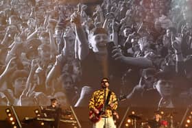 Courteeners perform on stage - Friday night at Lytham Festival 2024