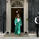 Angela Rayner leaves 10 Downing Street after being named Britain's deputy prime minister