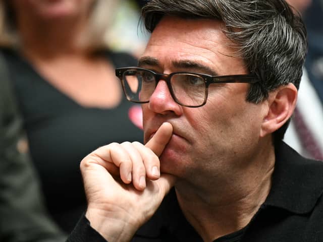 Andy Burnham has already declared Stockport's new transport interchange 'Metrolink ready'. 