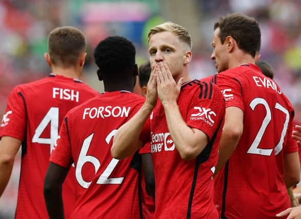 Donny van de Beek is leaving Manchester United for good