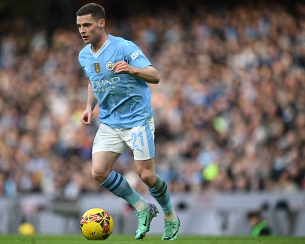 Sergio Gomez has completed his transfer from Manchester City to Real Sociedad.