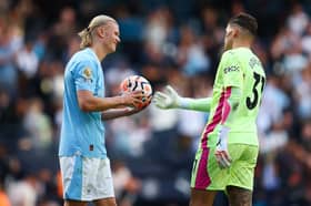 Ederson was among the Manchester City players back in pre-season training ahead of the 2024/25 season.