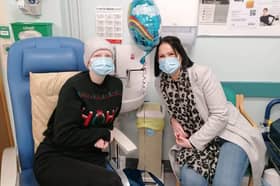 Lucy with her mum, Melissa