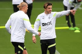 Erling Haaland and Jack Grealish returned for the first day of Manchester City's pre-season training on Monday.