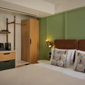 Inside one of the rooms at The Reach at Piccadilly. 