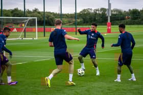Manchester United could have five returning players for Saturday's friendly against Ranagers.