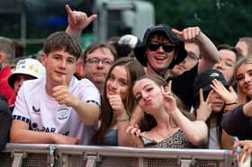 Fans at Robin Park in Wigan enjoying Noel Gallagher's High Flying Birds. Photo: Kelvin Lister-Stuttard