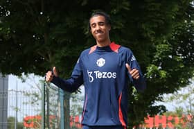 Leny Yoro could make his first Manchester United appearance today
