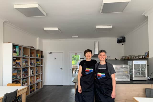 Helen Entwistle and Rachel Eade have opened Outside the Box in Bramhall, Stockport