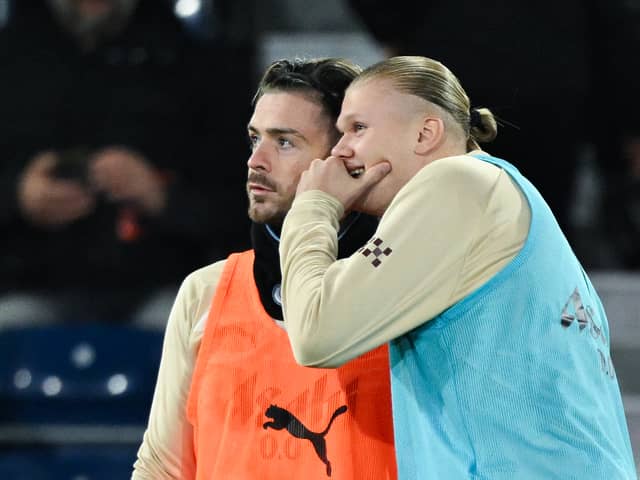 Jack Grealish and Erling Haaland are expected to start for Manchester City against Celtic.