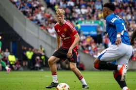 Toby Collyer started for Manchester United in their pre-season win over Rangers