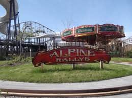 The Alpine Rallye, a children's automobile track ride.