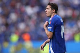 Italy and Juventus attacker Federico Chiesa. 
