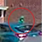 ITV News has obtained doorbell camera footage of a masked figure outside a house raided by police shortly before a deadly mass knife attack in Southport where two children died.