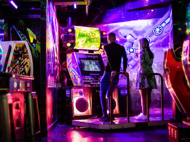 NQ64 is a retro arcade game bar in Manchester.