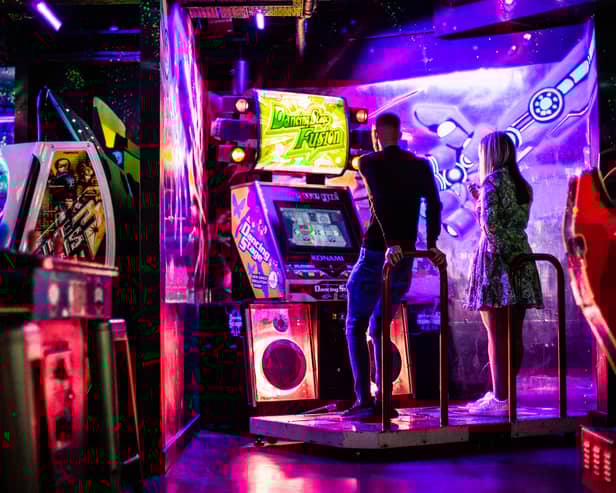 NQ64 is a retro arcade game bar in Manchester.
