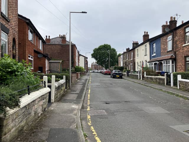 The streets of Stockport 