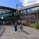 Services in and out of Stockport station have beem affected