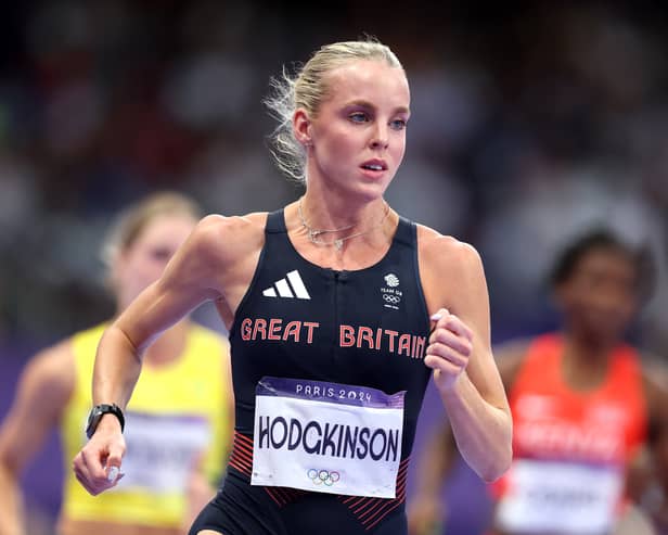 Keely Hodgkinson stormed to victory in her 800m semi-final. 