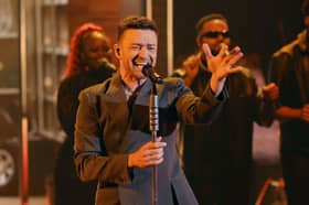 Justin Timberlake is playing Manchester's Co-op Live. 