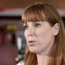 Angela Rayner visits the Holiday Inn Express hotel in Manvers on the outskirts of Rotherham that was targeted by rioters on Sunday