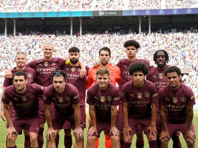 Manchester City predicted line-up v Manchester United for Community Shield