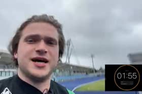 Manchester World's Theo Hewson Betts takes on the 800m like Keely Hodgkinson 