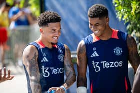 Jadon Sancho and Marcus Rashford could both start for Manchester United against Man City