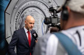 Erik ten Hag discussed his full-back options at length after the Community Shield.
