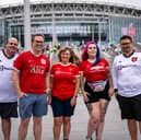Man Utd fans at Wembley