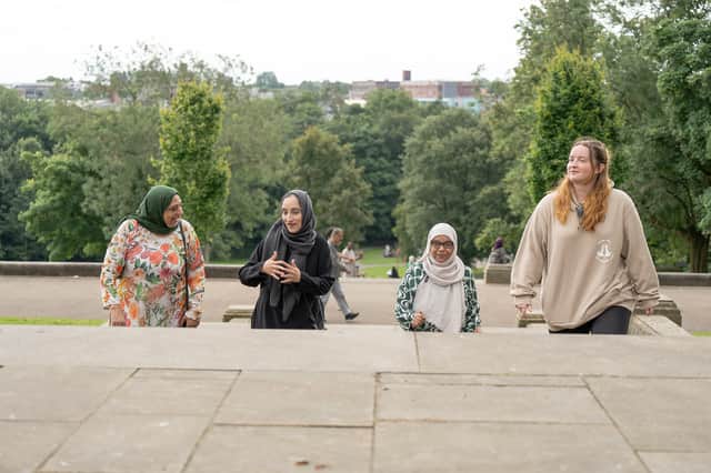 Bolton’s Deaf Asian Women’s Group meet once a week to explore their local area with people they can communicate with via British Sign Language.