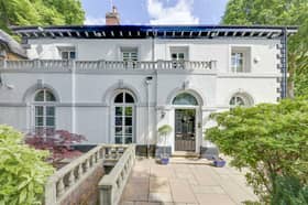 This seven-bedroom Regency Villa in Kersal Bankwas originally built in 1837 by the Clowes family. It is currently on the market for £1,100,00. Credit: Fine & Country via Rightmove