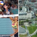 We think beach volleyball in Piccadilly Gardens would be a hit at a future Manchester Olympics