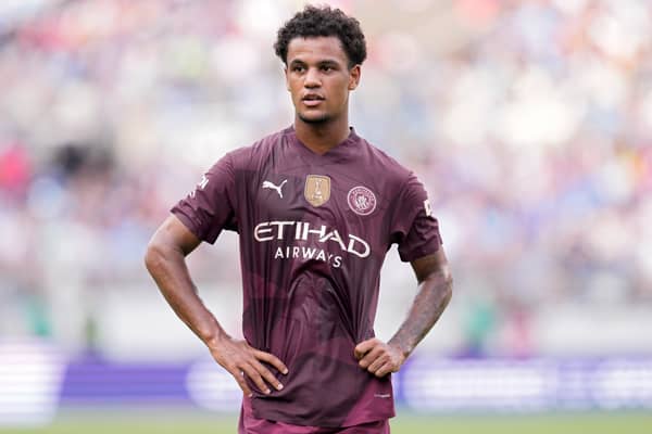 Pep Guardiola gave an injury update on Oscar Bobb after he suffered a leg fracture during the week.