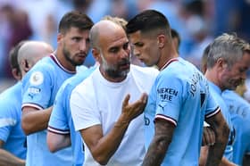 Pep Guardiola discussed Joao Cancelo's Manchester City future and revealed the player could remain at the club.